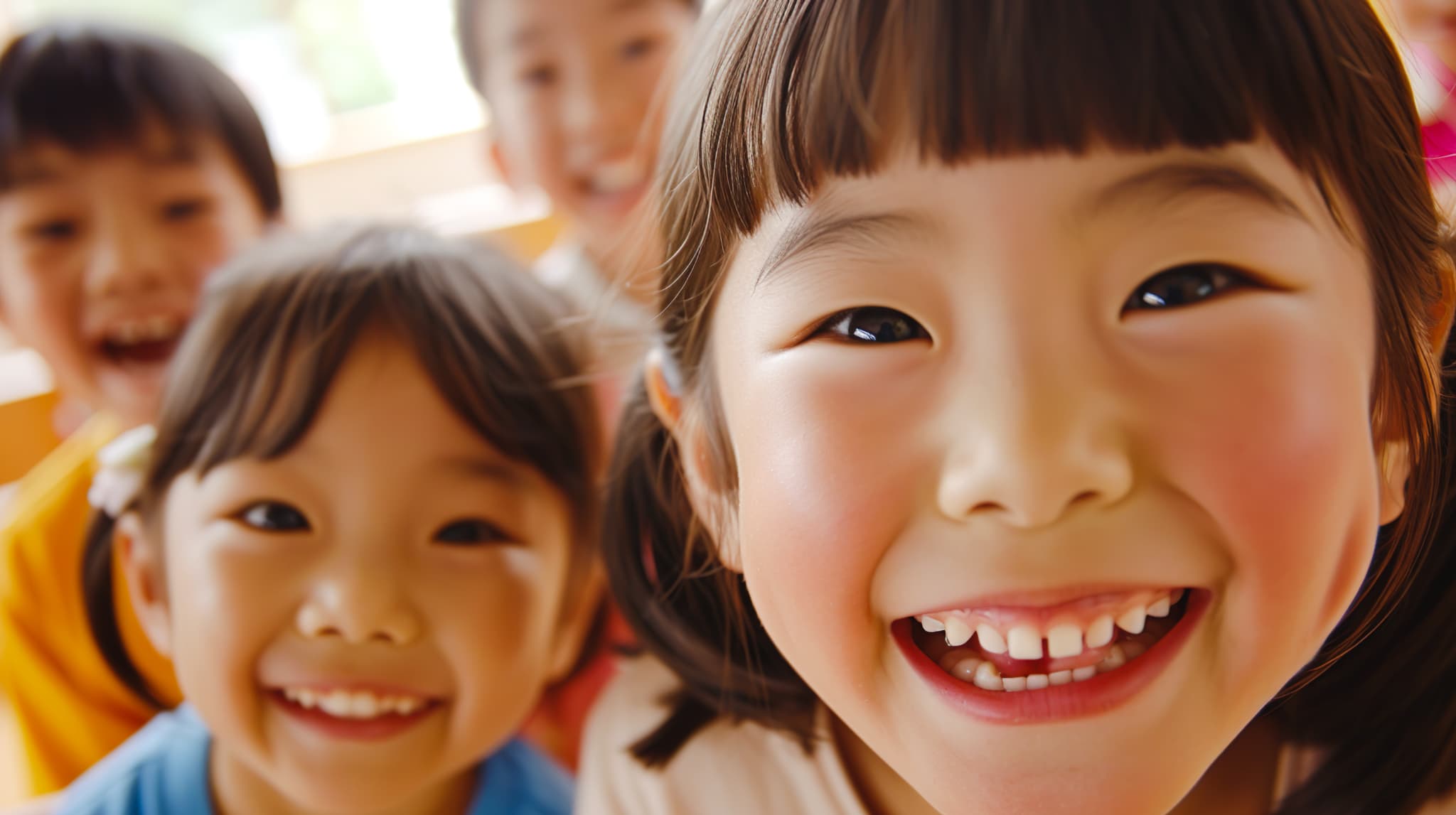 MFTを受けられる年ごろの子どもたち